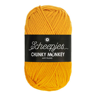 Scheepjes Chunky Monkey kleur 1114 Golden Yellow