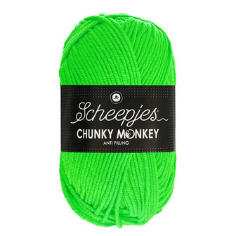 Scheepjes Chunky Monkey kleur 1259 Neon Green