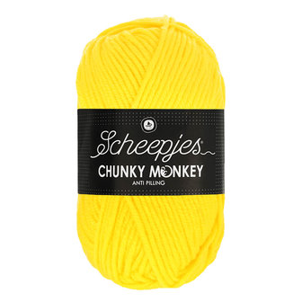 Scheepjes Chunky Monkey kleur 2008 Yellow