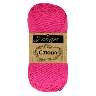 Scheepjes Catona kleur 604 Neon Pink