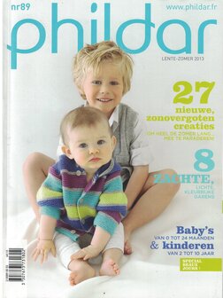 Phildar Nr 89 lente-zomer 2013 baby&#039;s en kinderen