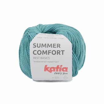 Katia Summer Comfort kleur 73 Water Blauw