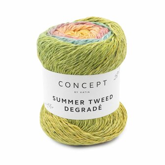 Katia Concept Summer Tweed Degrade kleur 100