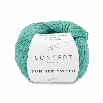 Katia Concept Summer Tweed kleur 66 Turquoise