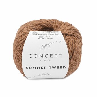 Katia Concept Summer Tweed kleur 64 Bruin