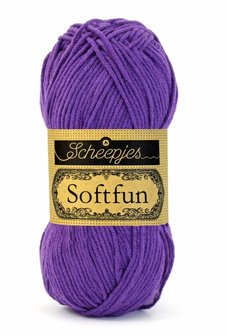 Scheepjes SoftFun kleur 2515 Violet Paars