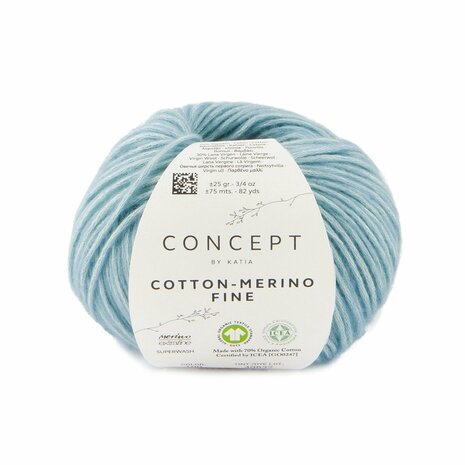 Katia Concept Cotton-Merino Fine kleur 100
