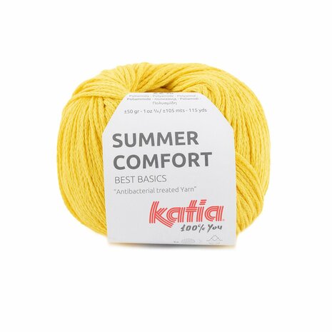 Katia Summer Comfort kleur 70 Citroengeel