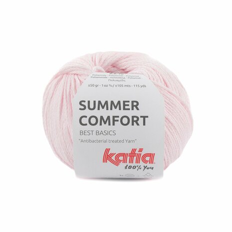 Katia Summer Comfort kleur 66 Zeer licht roze