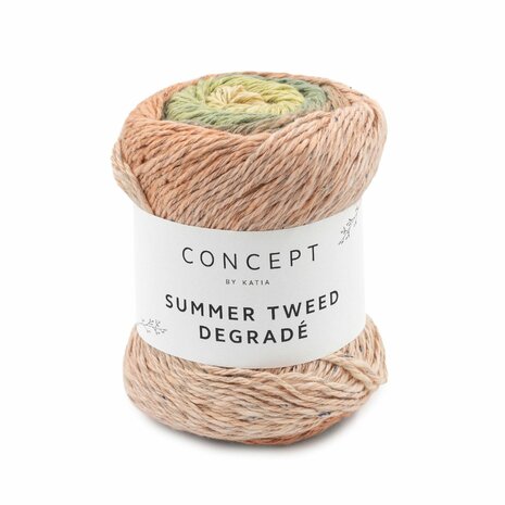 Katia Concept Summer Tweed Degrade kleur 103