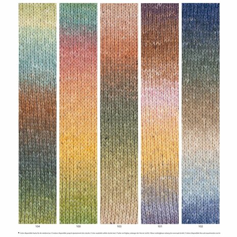 Katia Concept Summer Tweed Degrade kleur 103