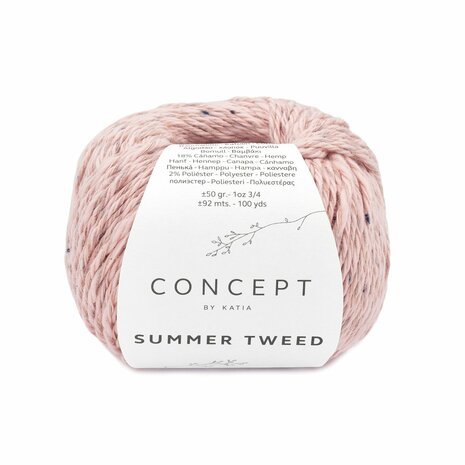 Katia Concept Summer Tweed kleur 61 Roze