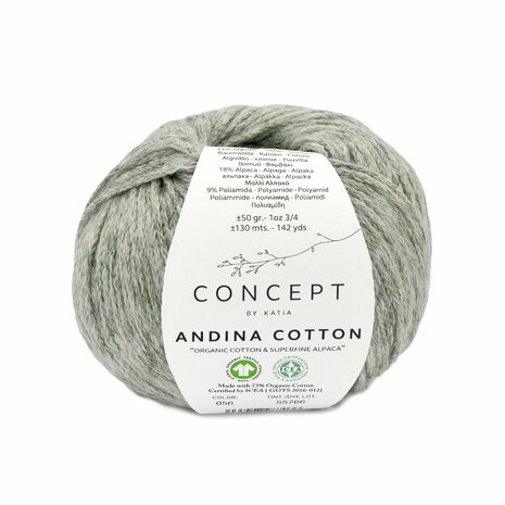Katia Concept Andina Cotton kleur 56 Groen