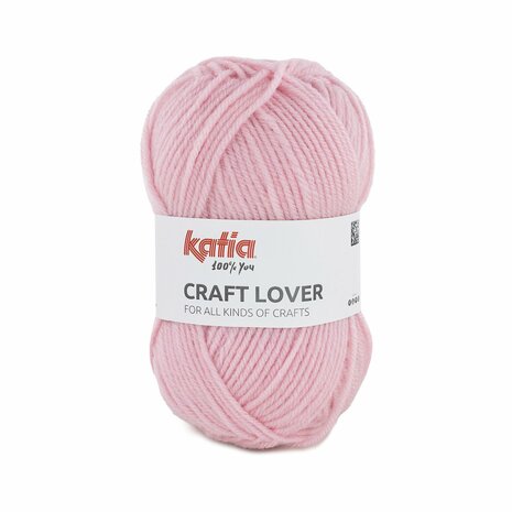 Katia Craft Lover kleur 22 Kauwgom roze