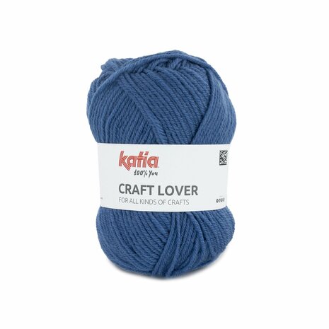 Katia Craft Lover kleur 14 Medium blauw