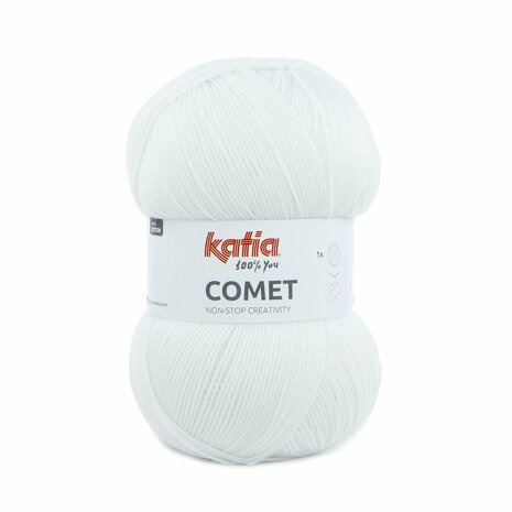 Katia Comet kleur 200 Wit