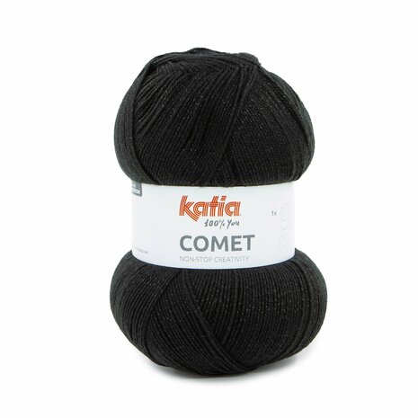 Katia Comet kleur 208 Zwart