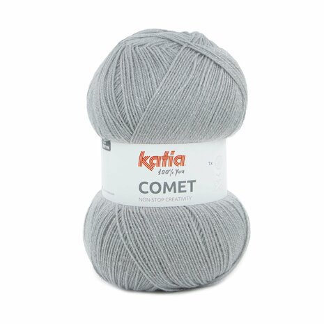Katia Comet kleur 209 Grijs