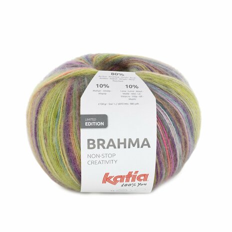 Katia Brahma kleur 307 Oker-Parelachtig paars