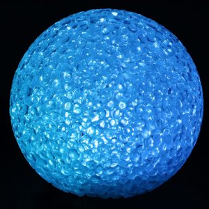 LED lichtbal 8 cm multi