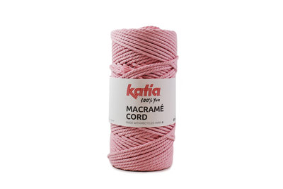 Katia Macrame Cord Kleur 101 Bleekrood