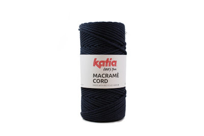 Katia Macrame Cord Kleur 106 Donker Jeans