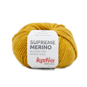 Katia Supreme Merino kleur 91 Mosterdgeel