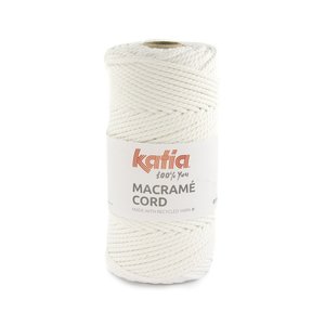 Katia Macrame Cord Kleur 115 Wit