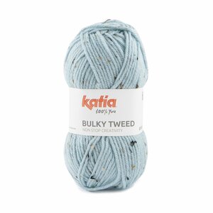 Katia Bulky Tweed kleur 211 Waterblauw