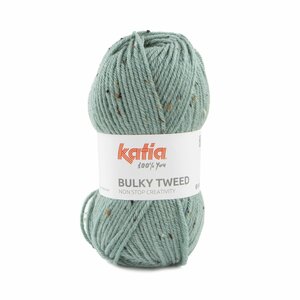 Katia Bulky Tweed kleur 210 Turquoise