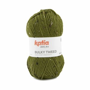 Katia Bulky Tweed kleur 209 Grasgroen