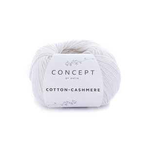 Katia Cotton Cashmere kleur 52 Wit