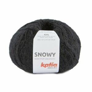 Katia Snowy kleur 103 Zwart