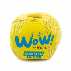 Katia WOW Summer Vibes kleur 94 Fel geel