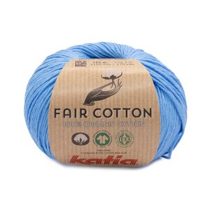 Katia Fair Cotton kleur 56 Blauw