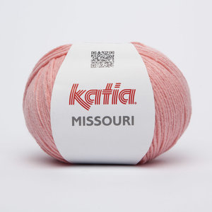 Katia Missouri kleur 15 Bleekrood