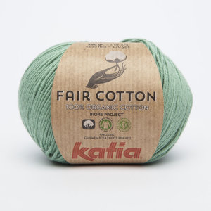 Katia Fair Cotton kleur 17 Mintgroen