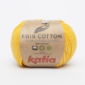 Katia Fair Cotton kleur 20 Geel