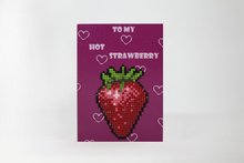 Diamond Paint Card To My Hottest Straberry WC0124
