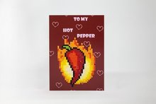 Diamond Paint Card To My Hot Pepper WC0171
