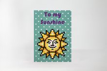 Diamond Paint Card To My Sunshine WC0295