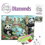 Dotty Designs Diamonds Panda Bears