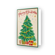 Diamond Dotz kaart Merry Christmas Tree 