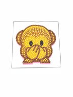 Crystal Art Motif Kit stickers | Monkey
