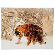 Crystal Art Kit | Diamond Painting Winter Tigers