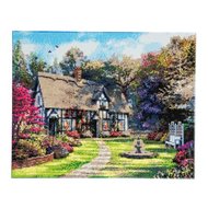 Crystal Art Kit | Diamond Painting Country Cottage