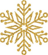 Crystal Art Motif Kit stickers | Snowflake Gold