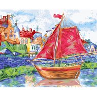 Wizardi Paint by Numbers | To New Shores - A098