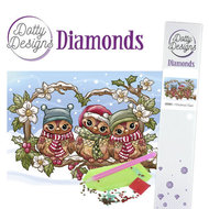 Dotty Designs Diamonds Christmas Owls