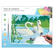 Docrafts Paint by Numbers | Serene Swans - DOA550705